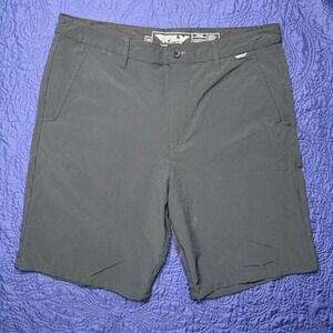 Fly‎ Racing Men's Black Size 35x10 Casual Walking Shorts Performance Stretch